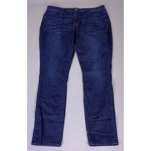Buckle Black‎ No 76 Skinny Jeans Women's Size 36x32 Dark Blue Wash Stretch Denim